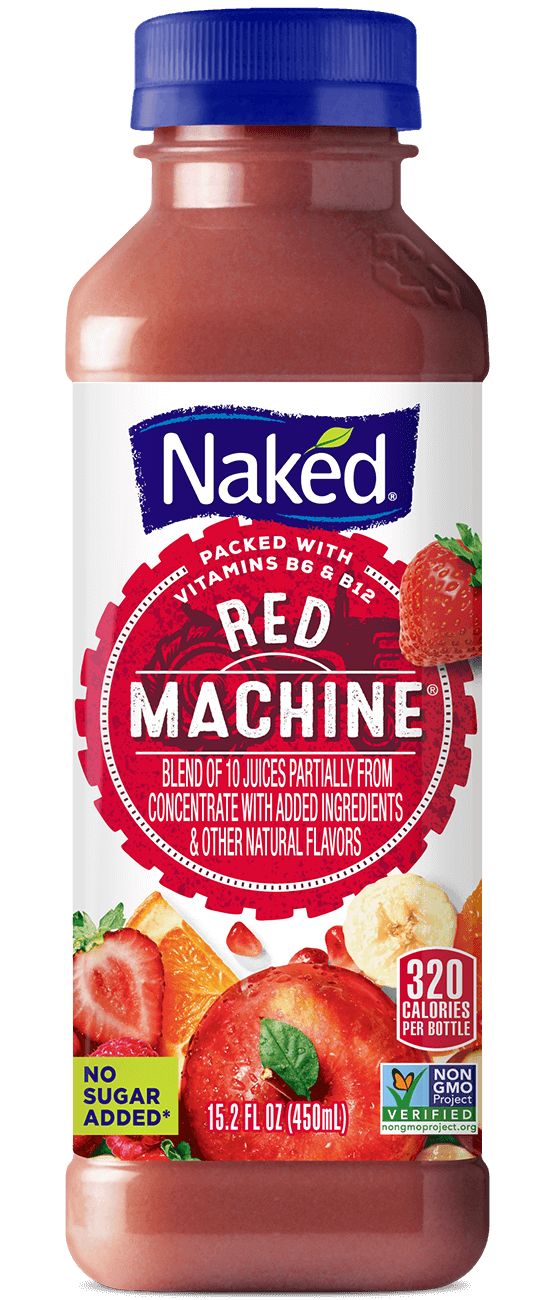 Naked 100% Juice Smoothie, Blue Machine - 64 fl oz